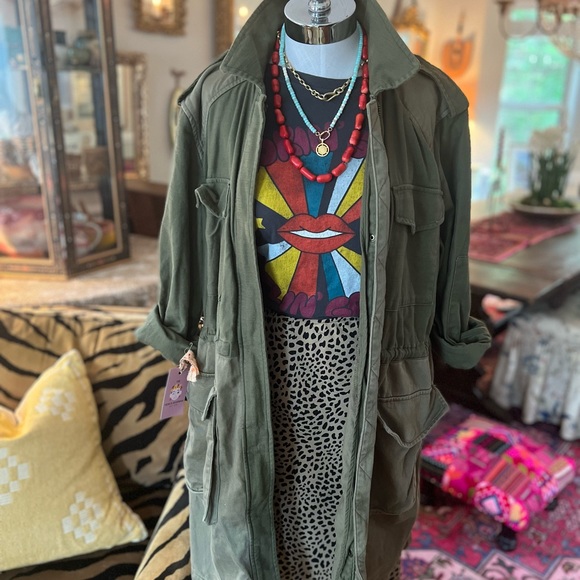 Reworked Utility Boho Jacket - Picture 2 of 15